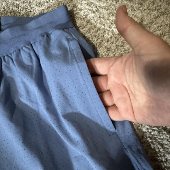 FLX Shorts Mens 2XL Blue Lined Running Training Zip Pocket Performance Athletic - Picture 4 of 12